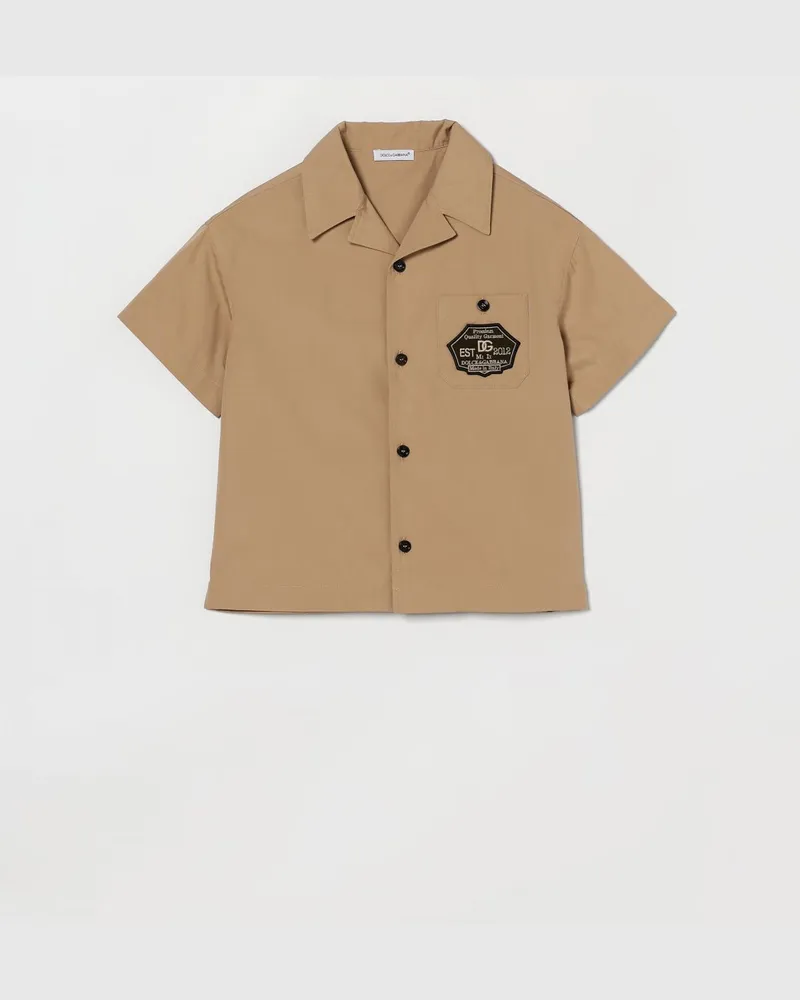 Dolce & Gabbana Hemd kinder Dolce & Gabbana Sand