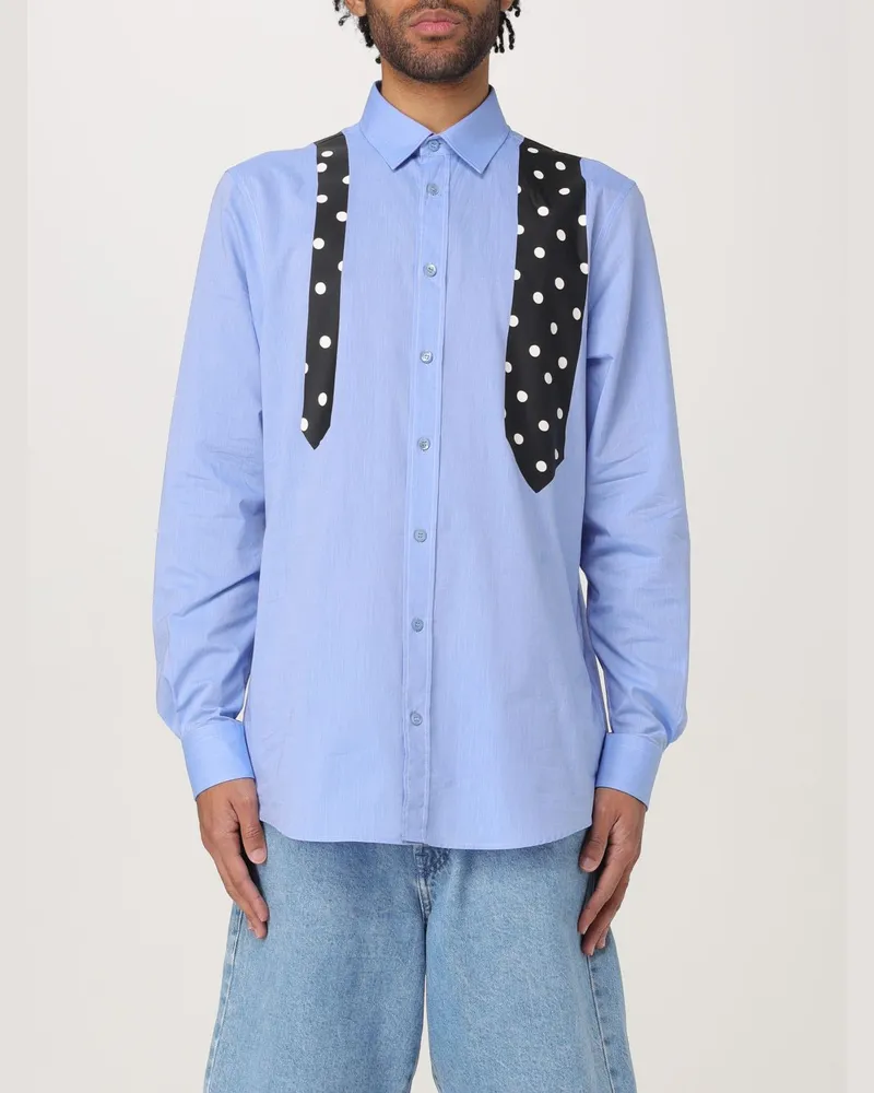 Moschino Hemd herren Hellblau