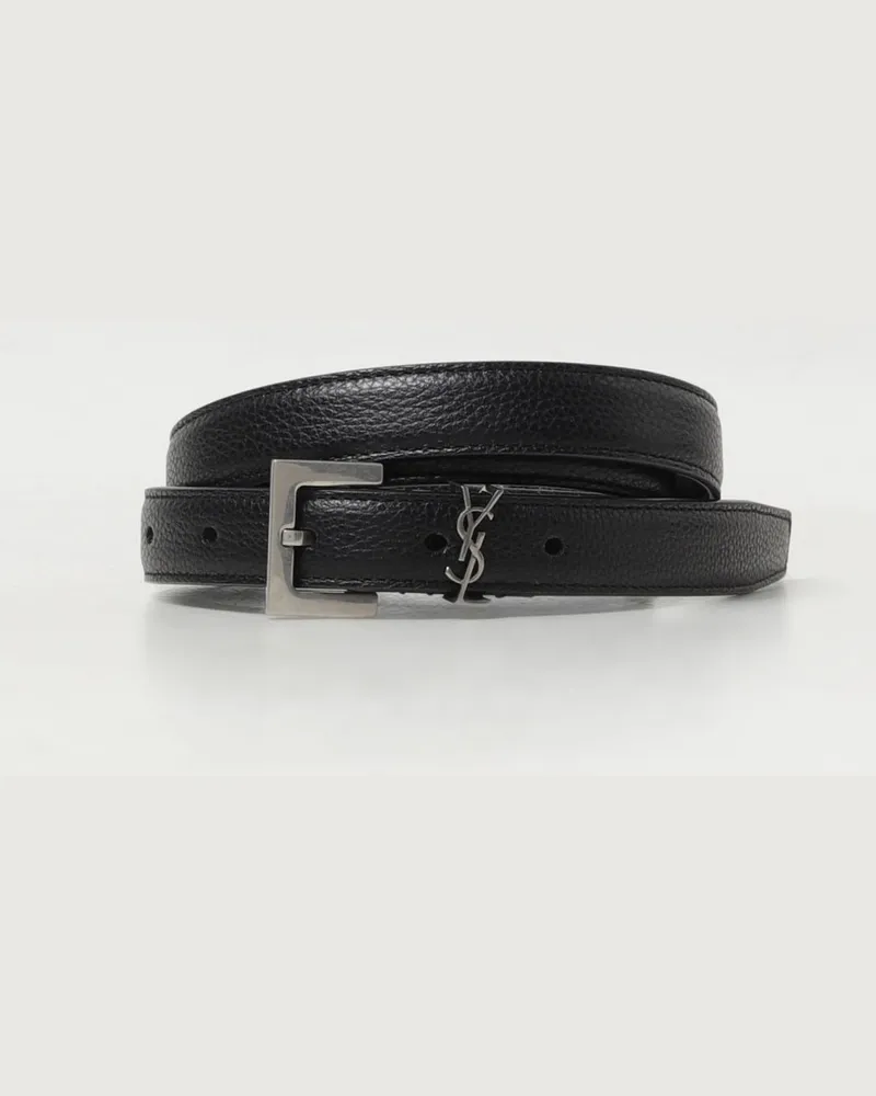 Saint Laurent Grtel herren Schwarz