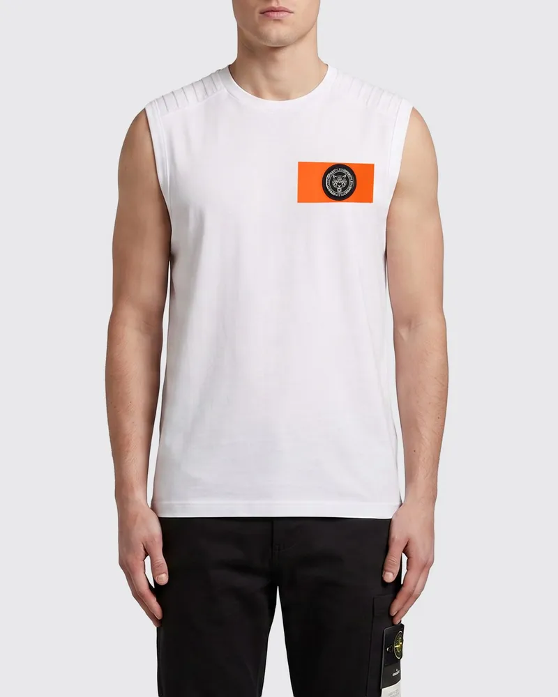 Philipp Plein Tank top herren Weiß