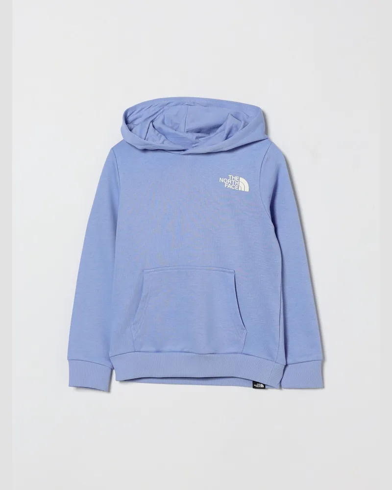 The North Face Baumwoll-Kapuzenpullover mit Logo Violett