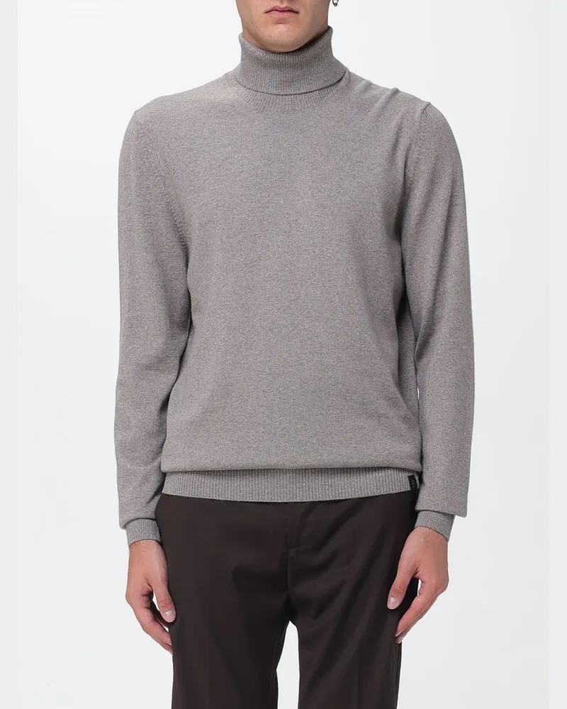 Fay Pullover herren Taubengrau