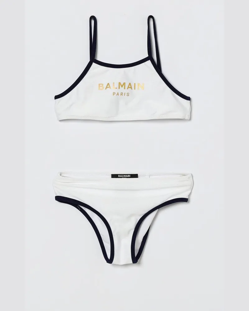 Balmain Bademode kinder Weiß