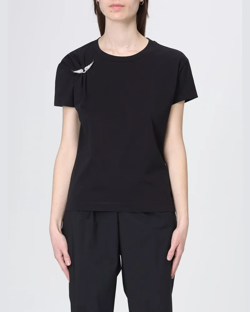 Zadig & Voltaire T-shirt damen Zadig & Voltaire Schwarz