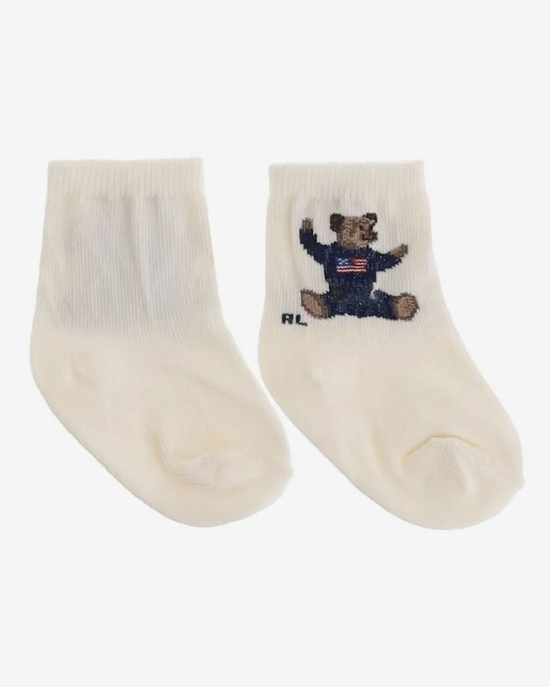Ralph Lauren Socken kinder Ivory