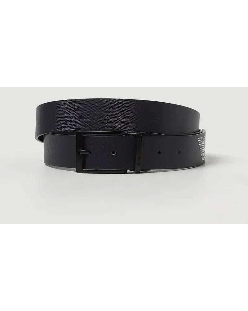 Emporio Armani Grtel herren Blau