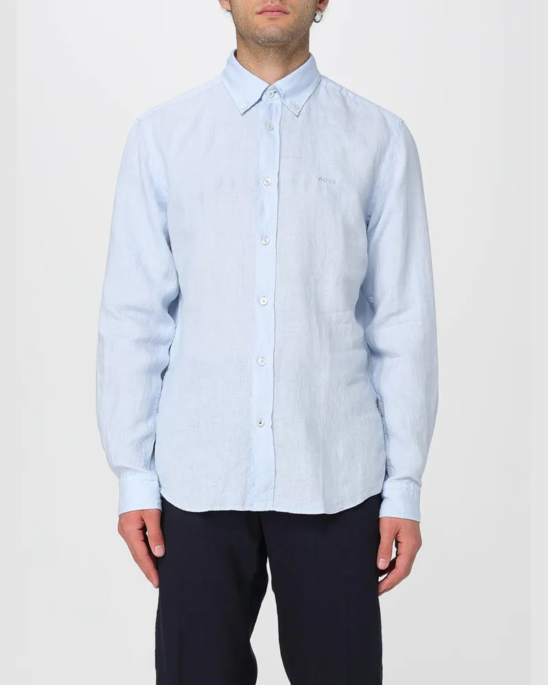 HUGO BOSS Hemd herren Hellblau