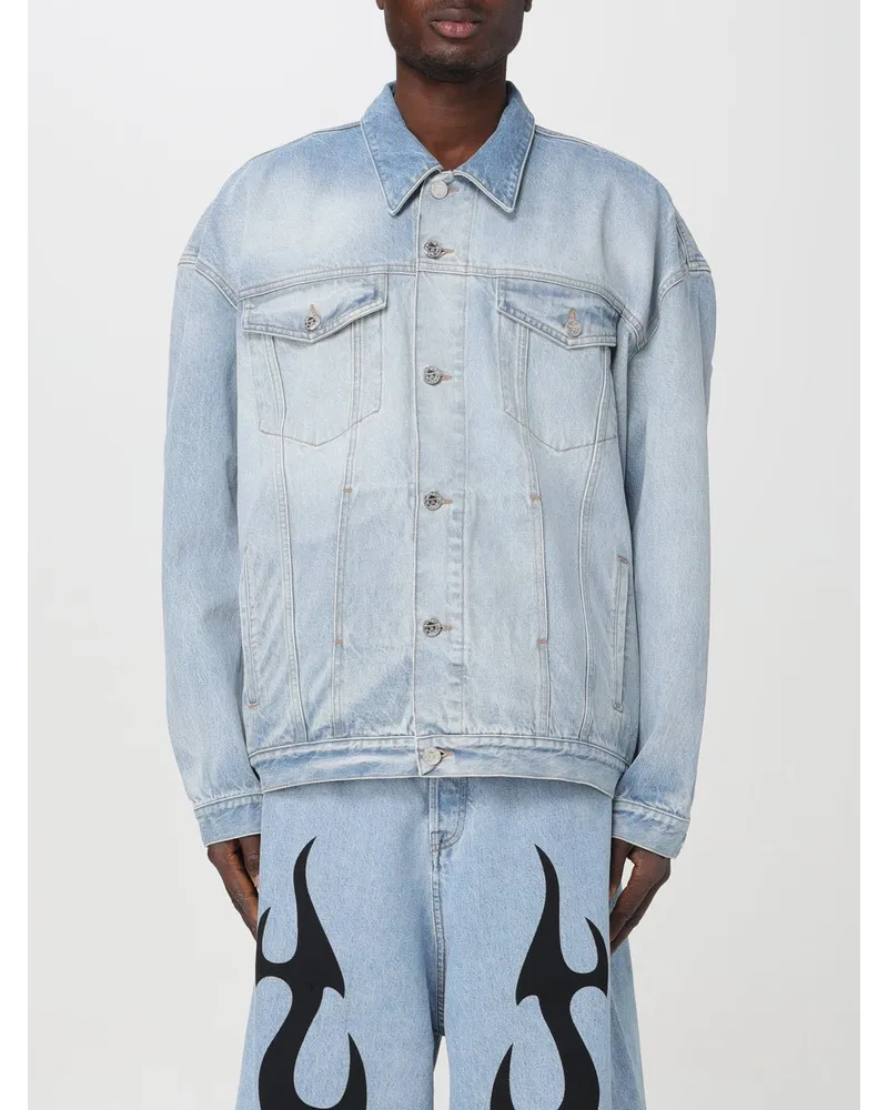 VETEMENTS Mantel Blau