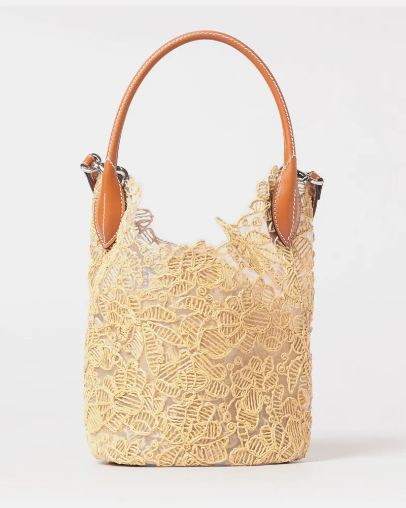 Ermanno Scervino Schultertasche damen Natural