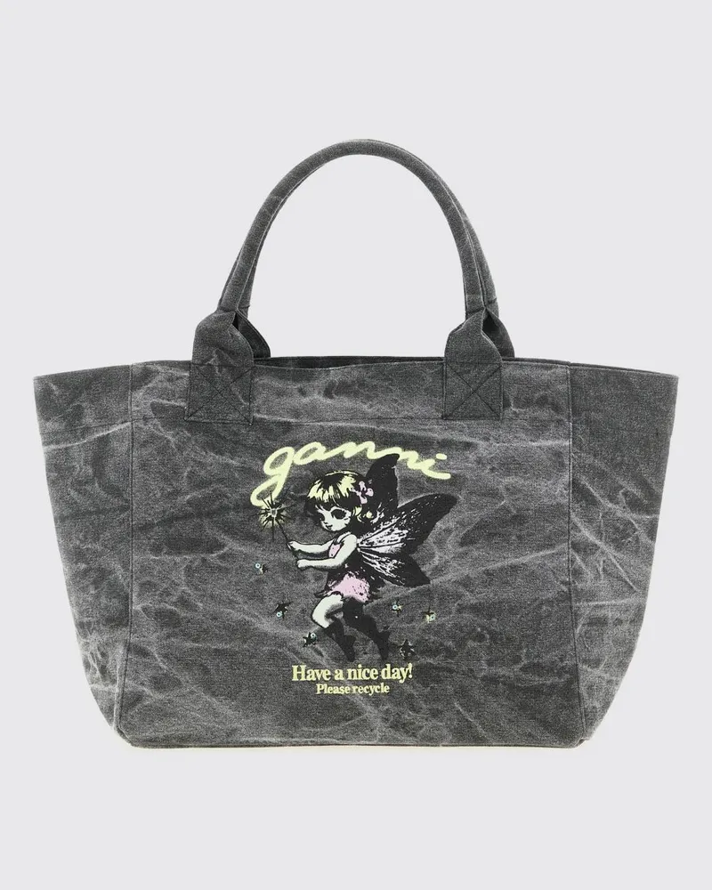 Ganni Umhängetasche damen Schwarz