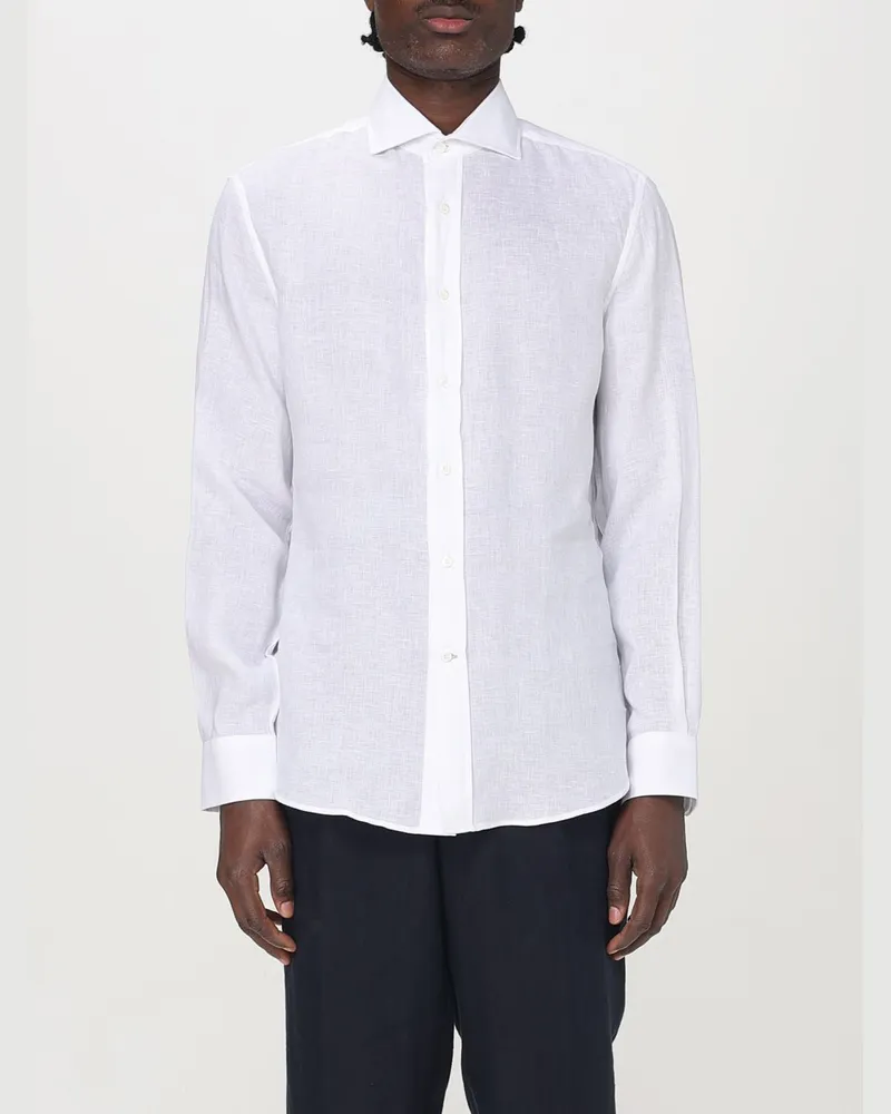 Brunello Cucinelli Hemd herren Weiß