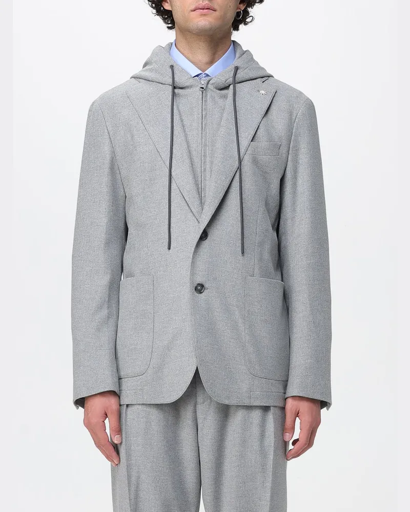 Manuel Ritz Jacke herren Grau