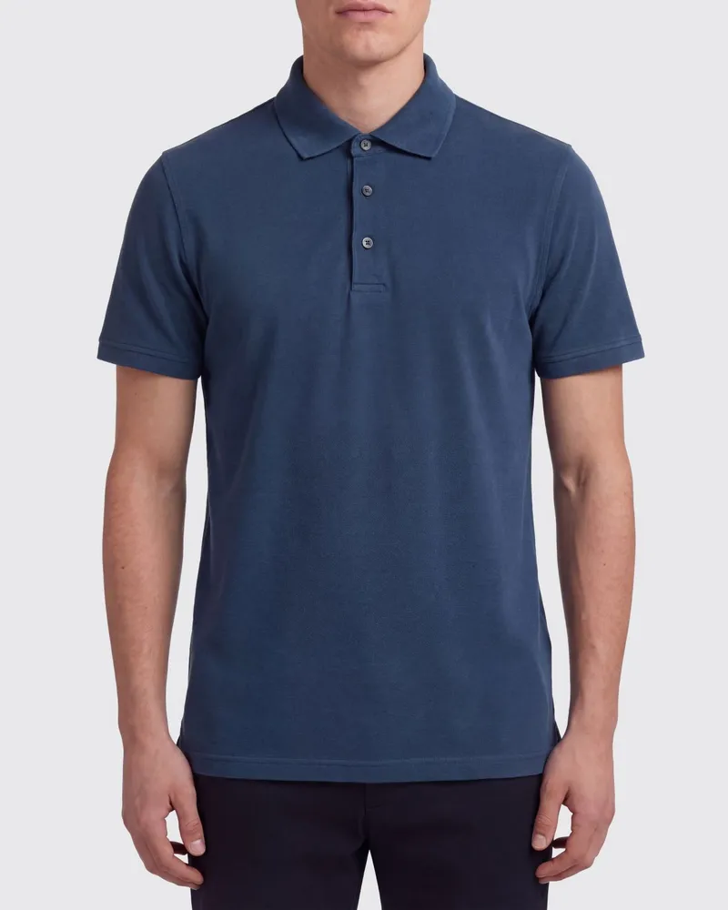 Fedeli Polo herren Blau