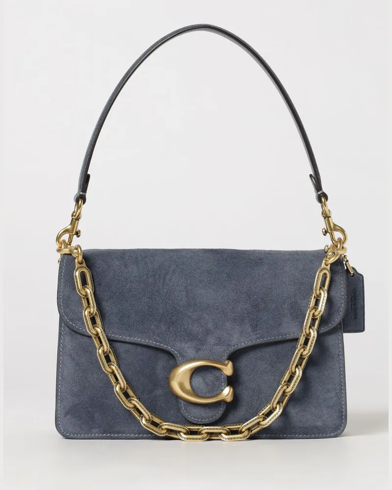 Coach Schultertasche damen Blau