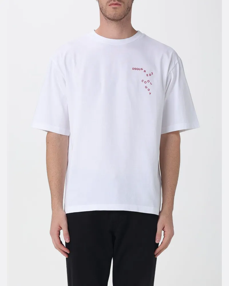 Dsquared2 T-shirt herren Weiß