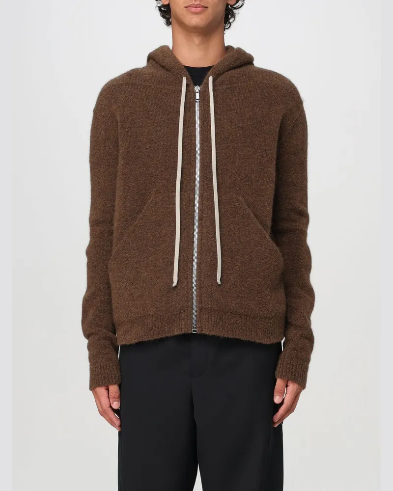 Rick Owens Strickjacke Braun