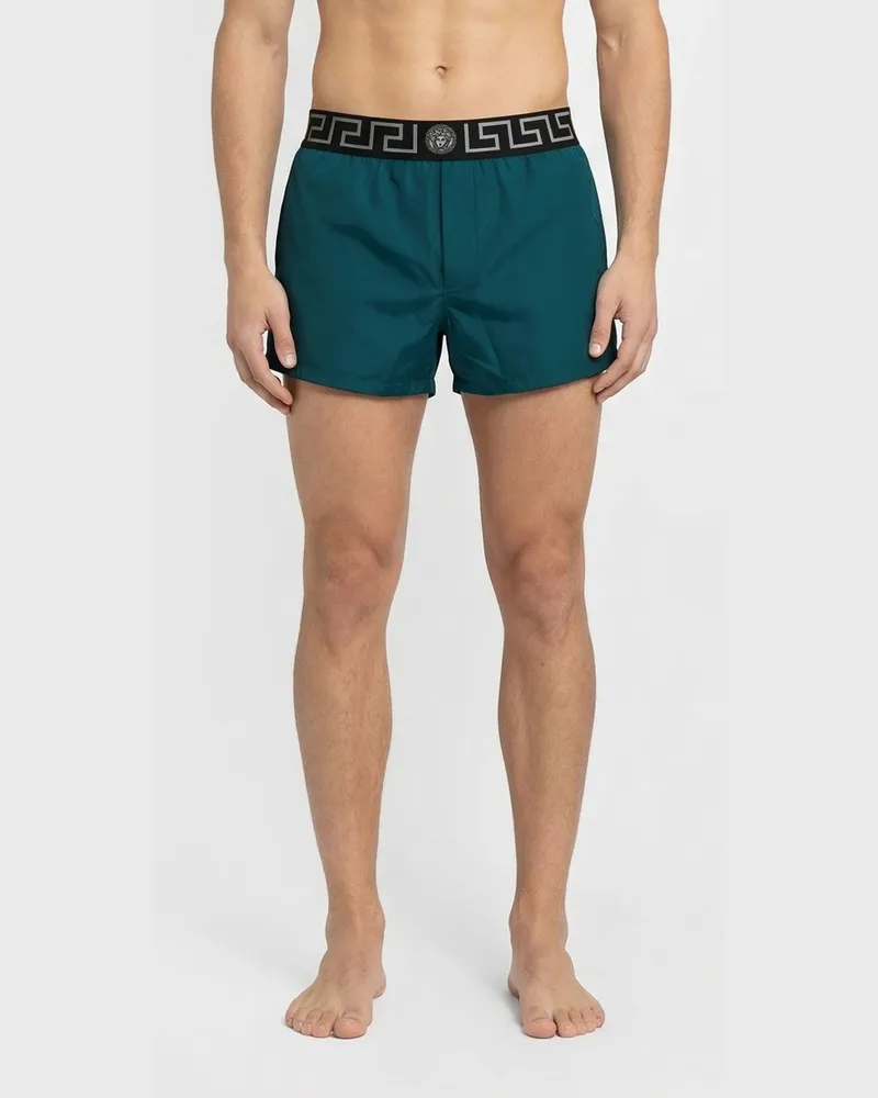 Versace Bademode herren Petroleum