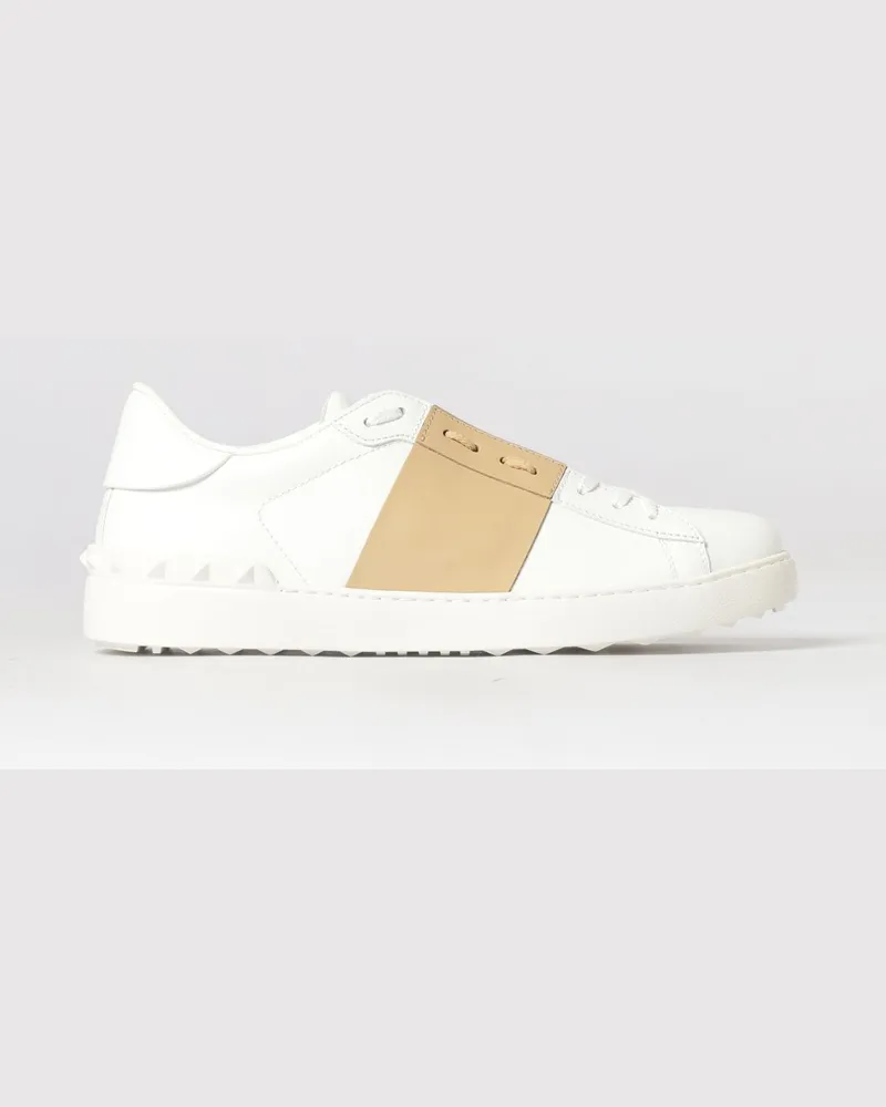 Valentino Garavani Open Sneakers aus Leder Weiss