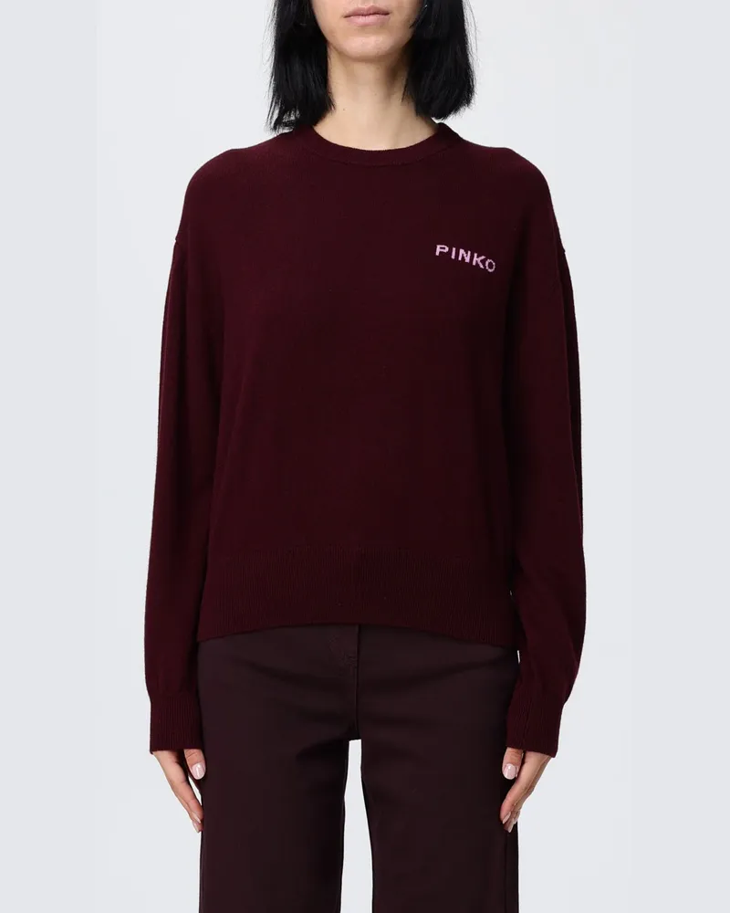 Pinko Pullover damen Weinrot