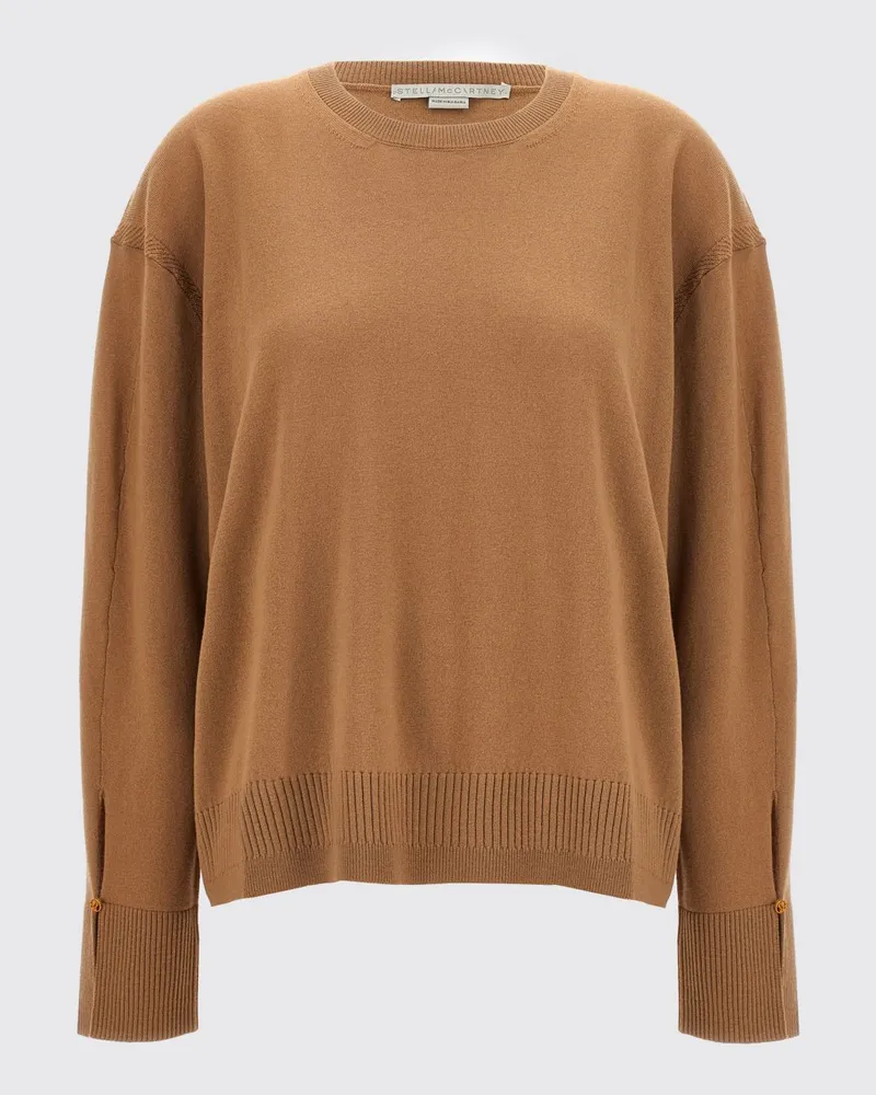 Stella McCartney Strickjacke damen Beige