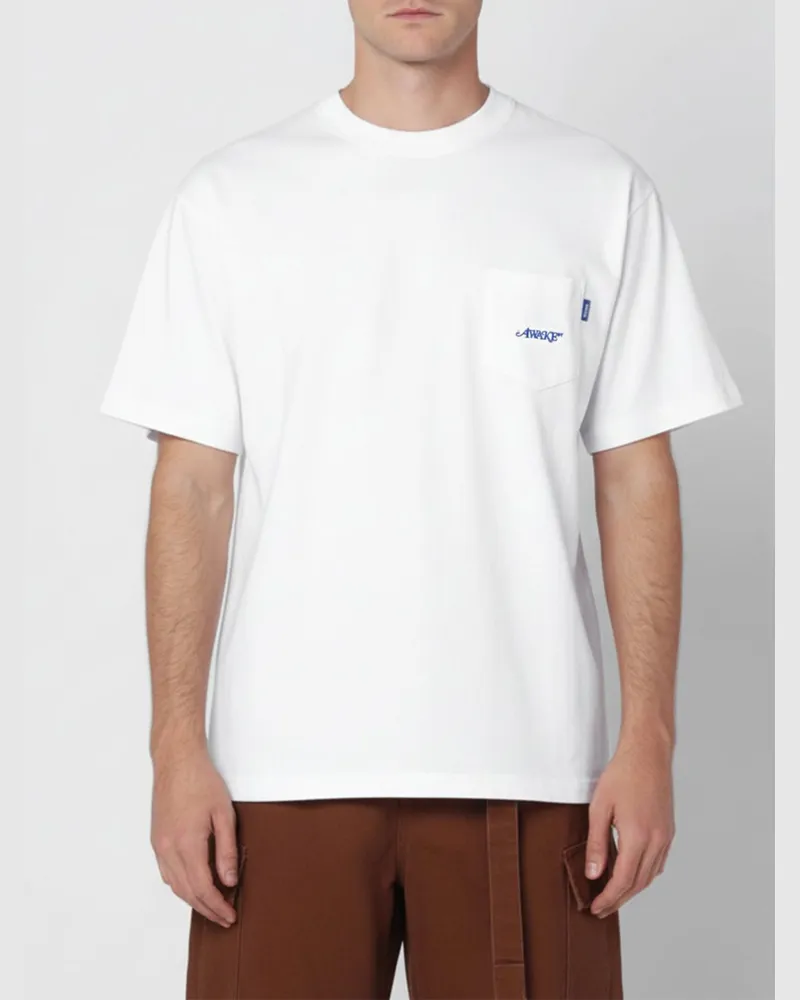 AWAKE NY T-shirt herren Weiß