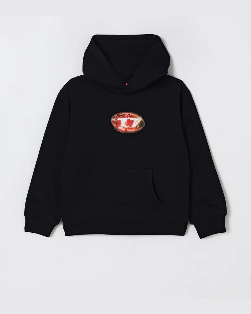 Diesel Pullover kinder Schwarz