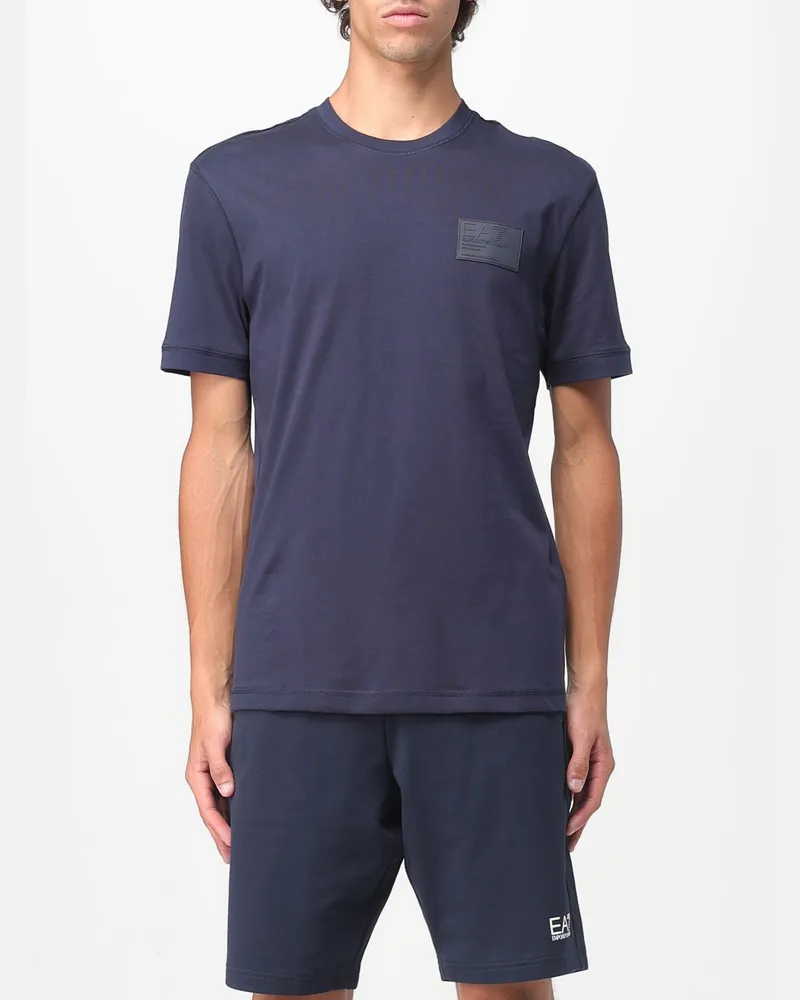 EA7 T-shirt herren Blau