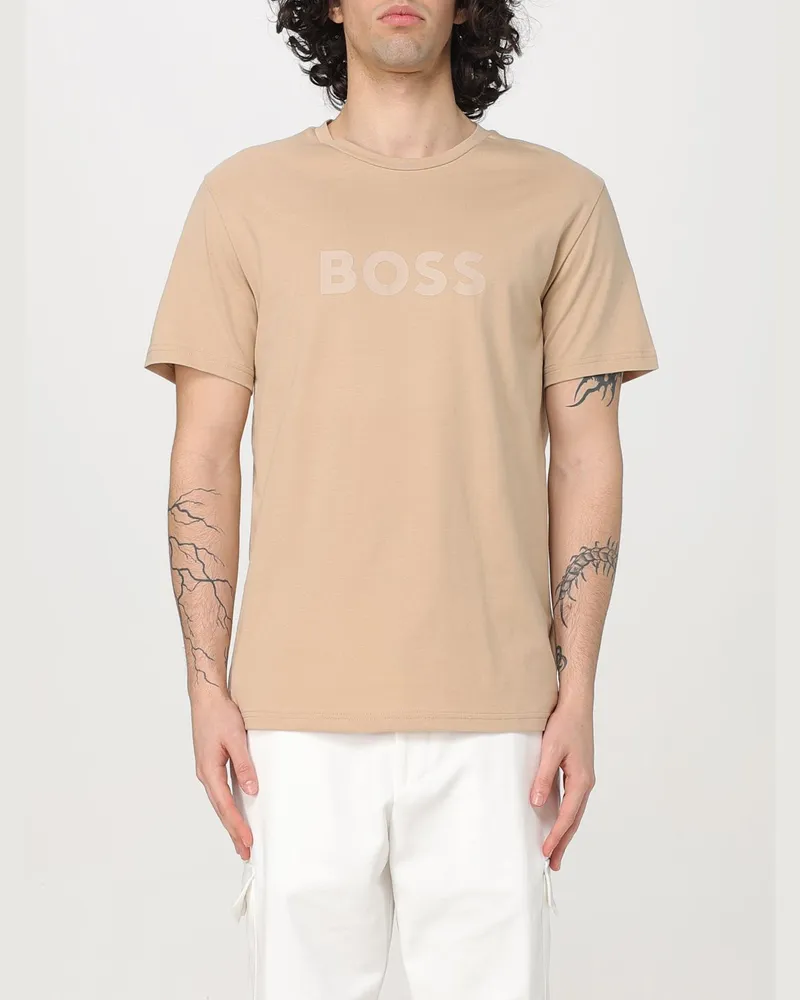HUGO BOSS T-shirt herren Beige