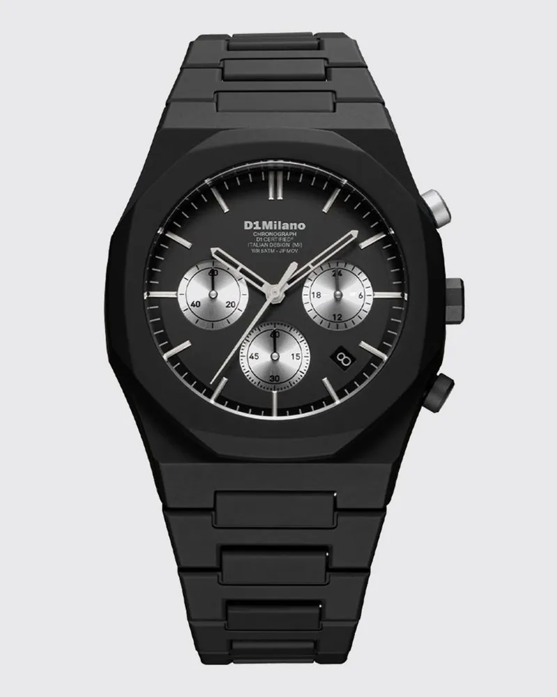 D1 Milano Uhr herren Schwarz