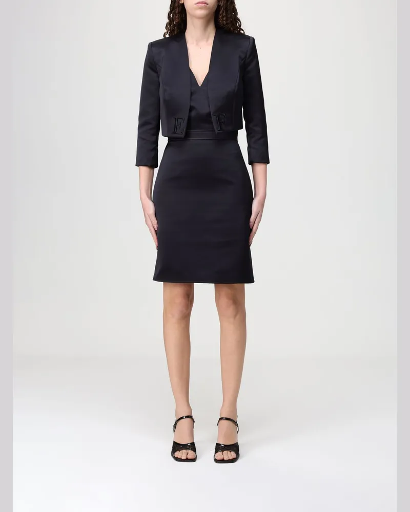 Elisabetta Franchi Jacke damen Schwarz