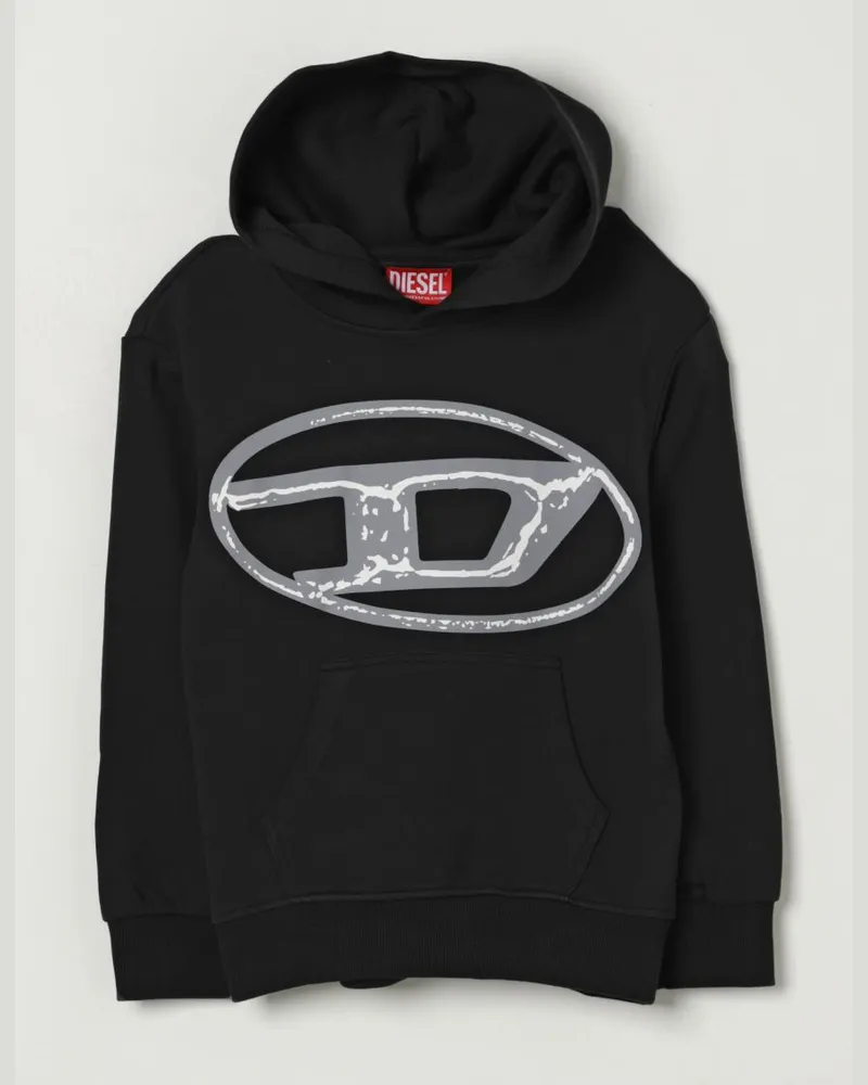 Diesel Pullover kinder Schwarz