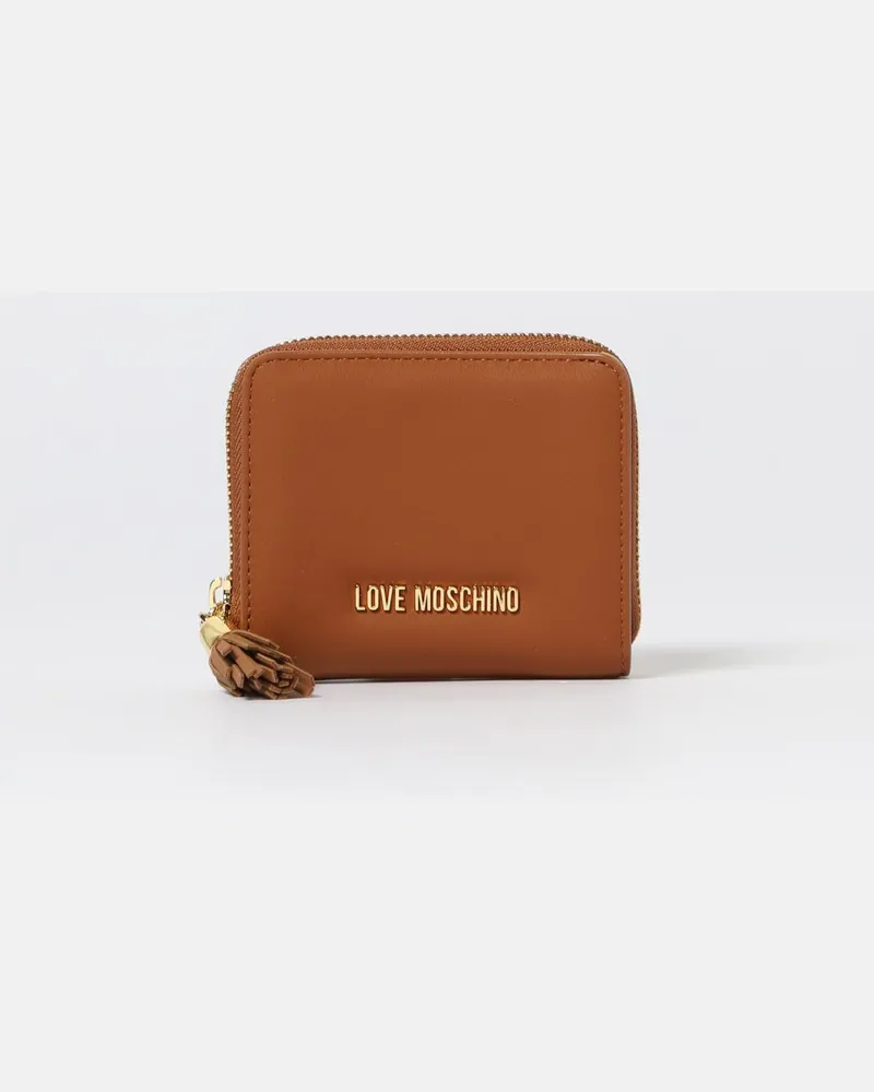 Moschino Geldbörsen damen Kakao
