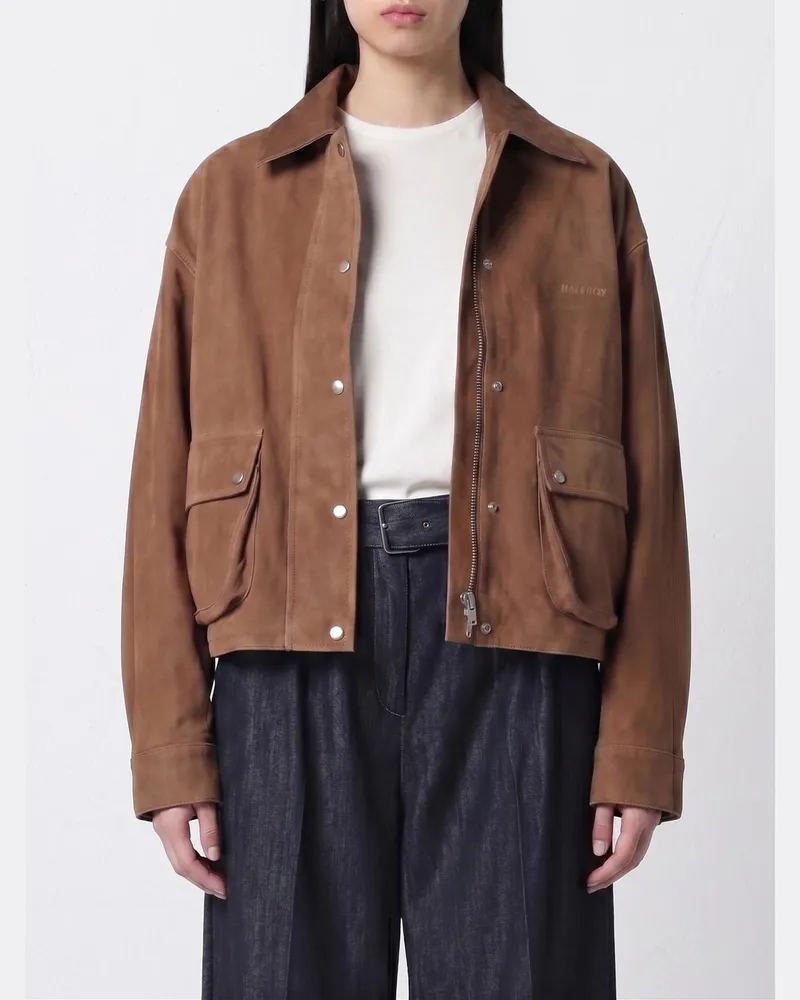 HALFBOY Jacke damen Braun