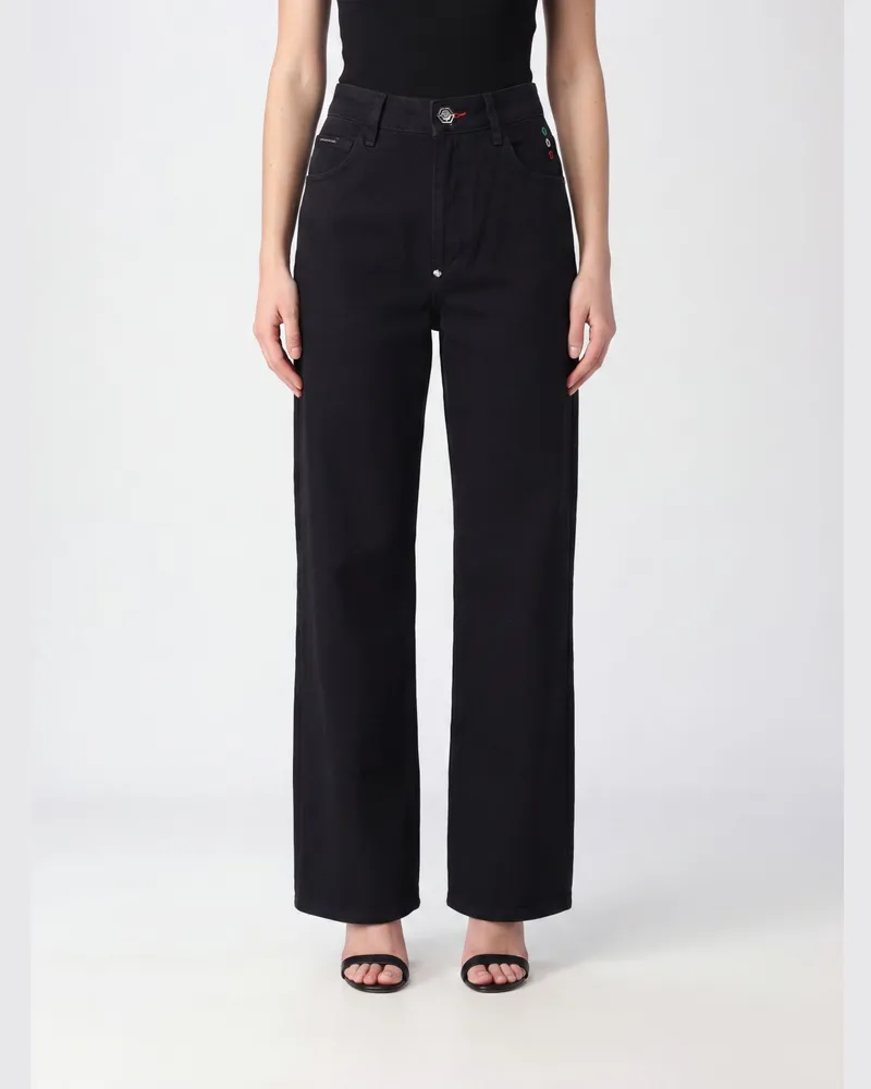 Philipp Plein Jeans damen Schwarz