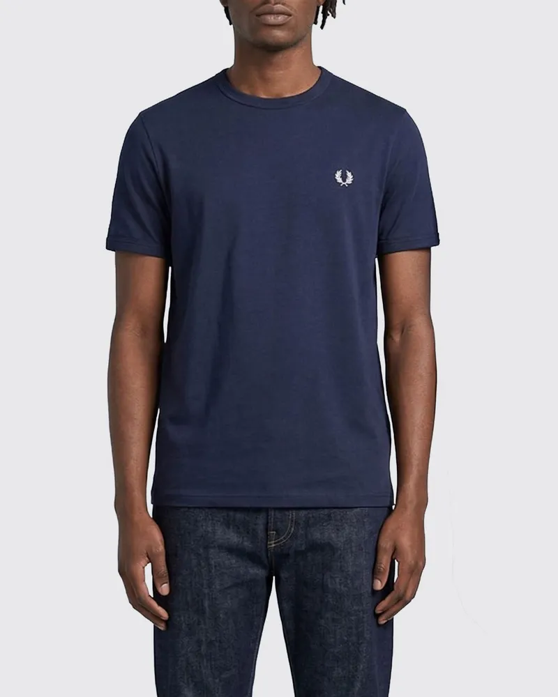 Fred Perry T-shirt herren Blau