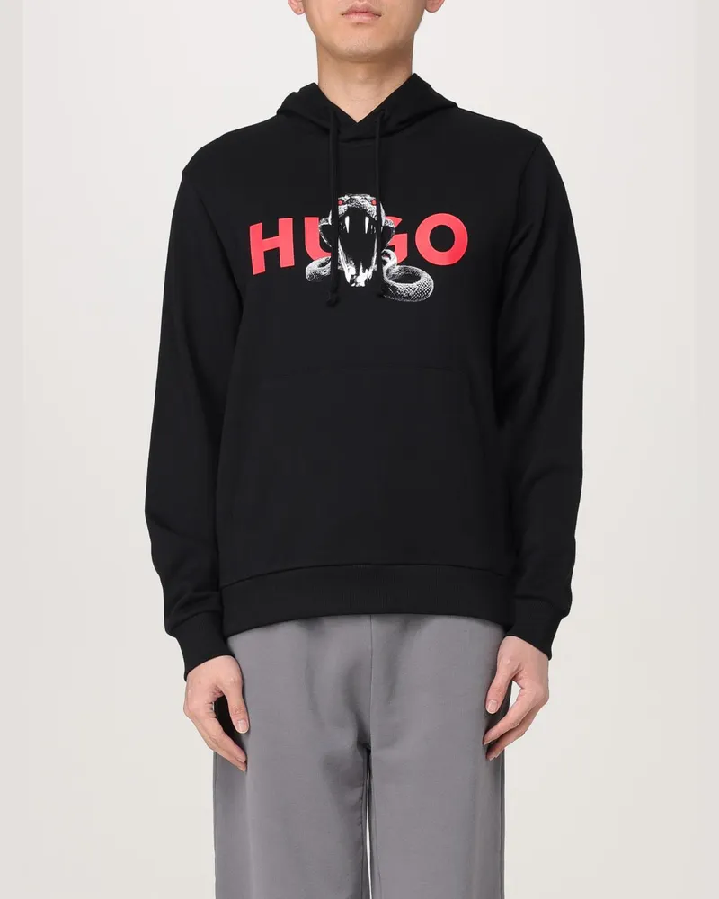 HUGO BOSS Sweatshirt herren Schwarz