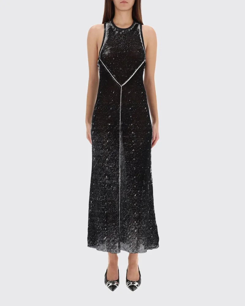 Diesel Kleider damen Schwarz