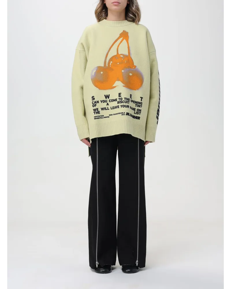 Jil Sander Pullover damen Zitronengelb