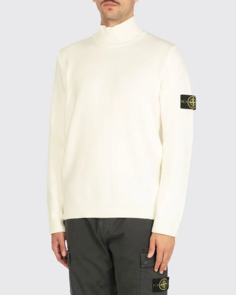 Stone Island Pullover herren Ivory