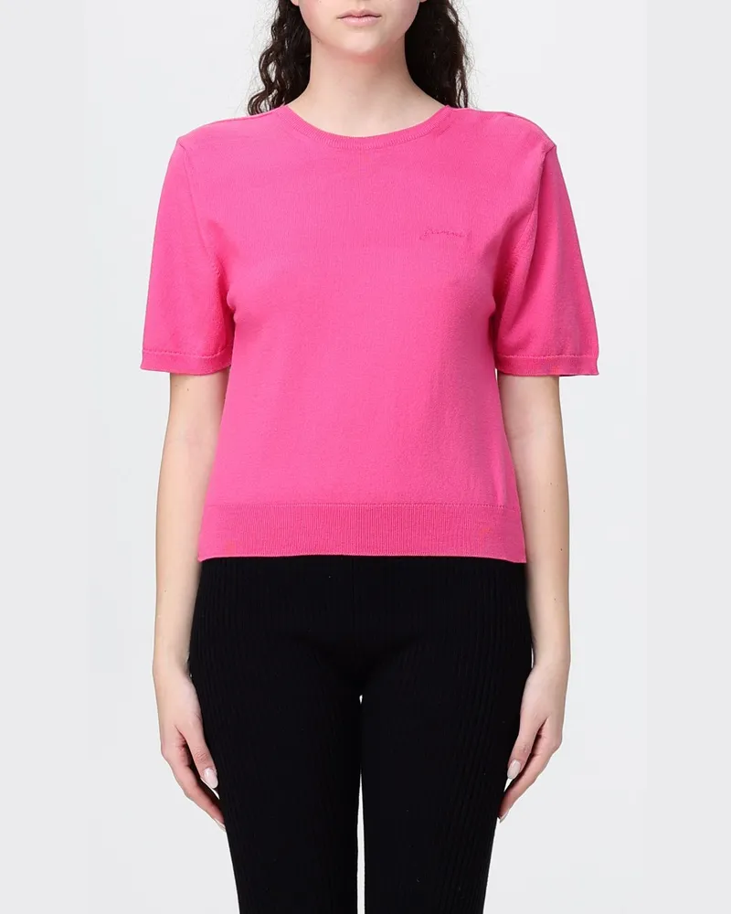 Ganni Pullover damen Fuchsia