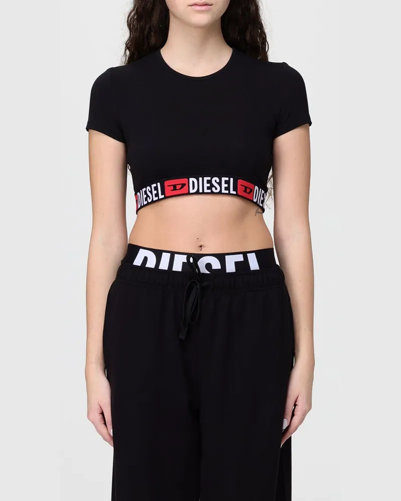 Diesel T-shirt damen Schwarz