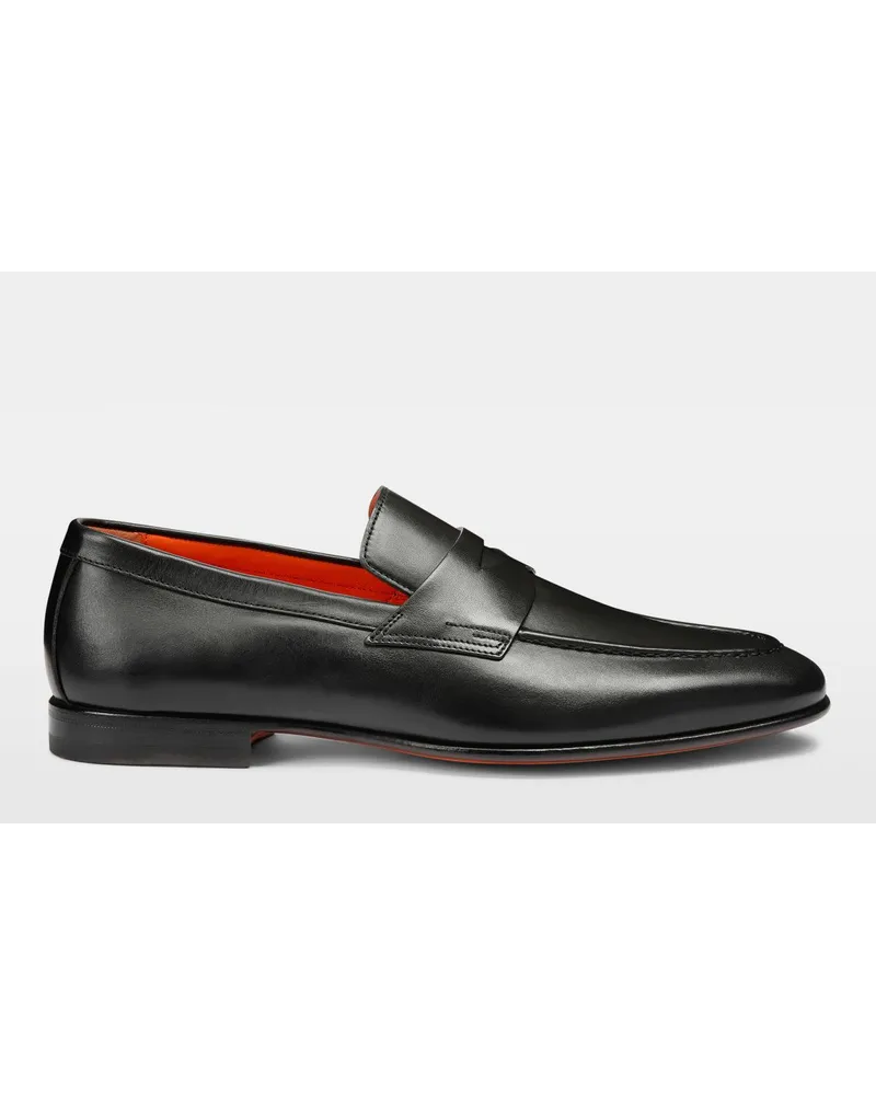 Santoni Schuhe Schwarz