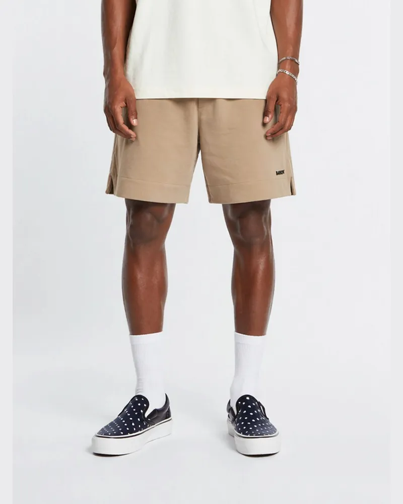BARROW Baumwoll-Jogging-Shorts Sand