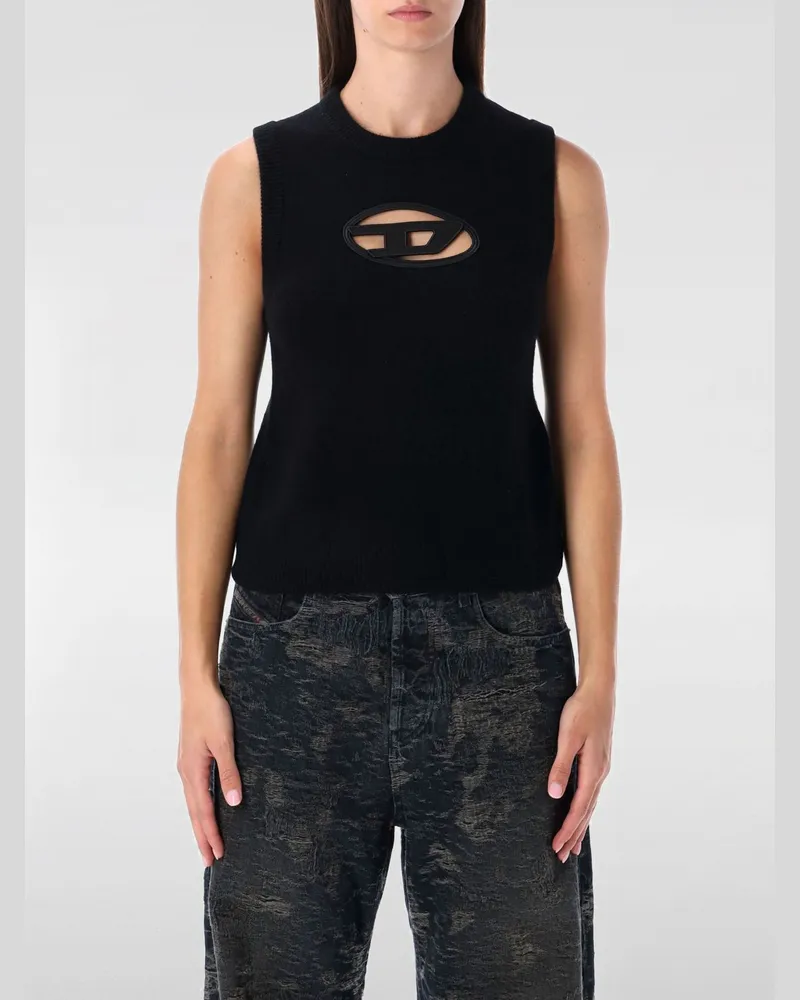 Diesel Pullover damen Schwarz