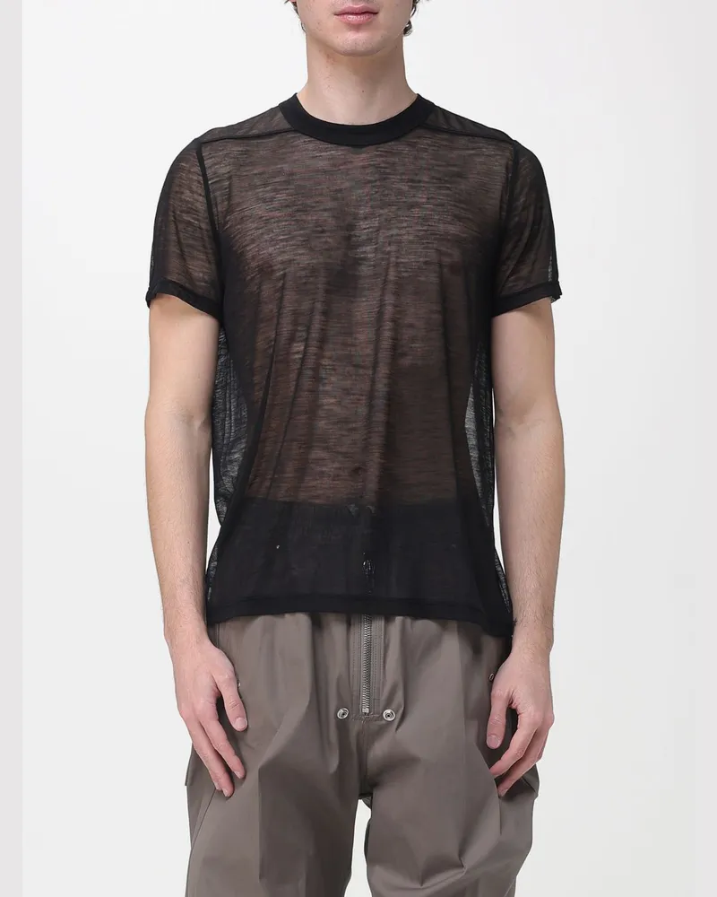 Rick Owens T-shirt herren Schwarz