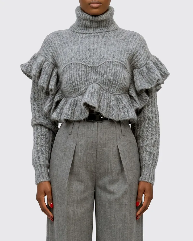 Elisabetta Franchi Pullover damen Grau