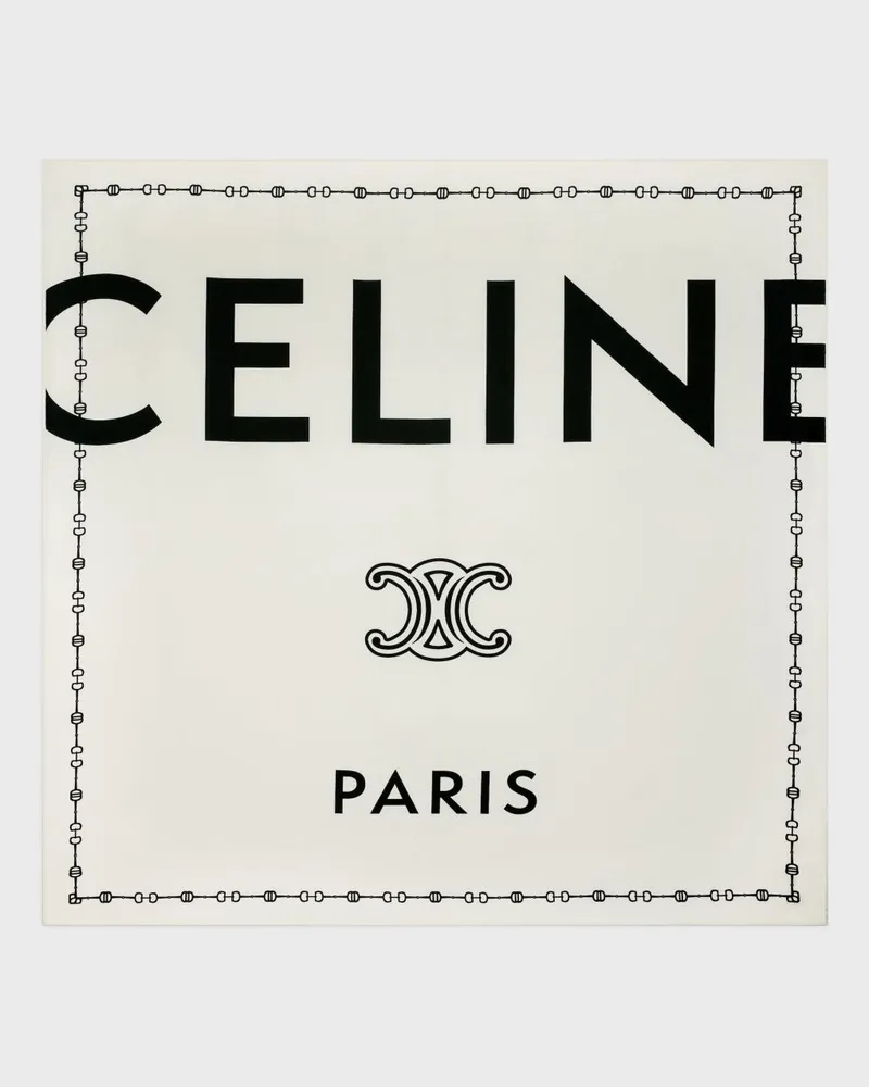 Celine Schal damen Weiß
