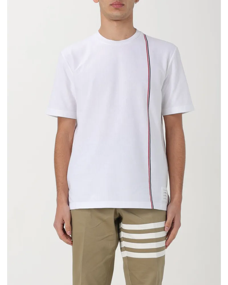 Thom Browne T-shirt herren Weiß