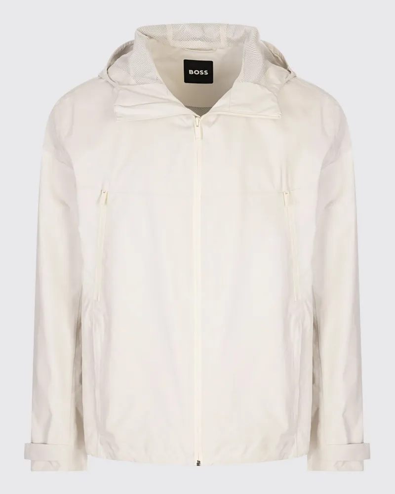 HUGO BOSS Mantel herren Weiß