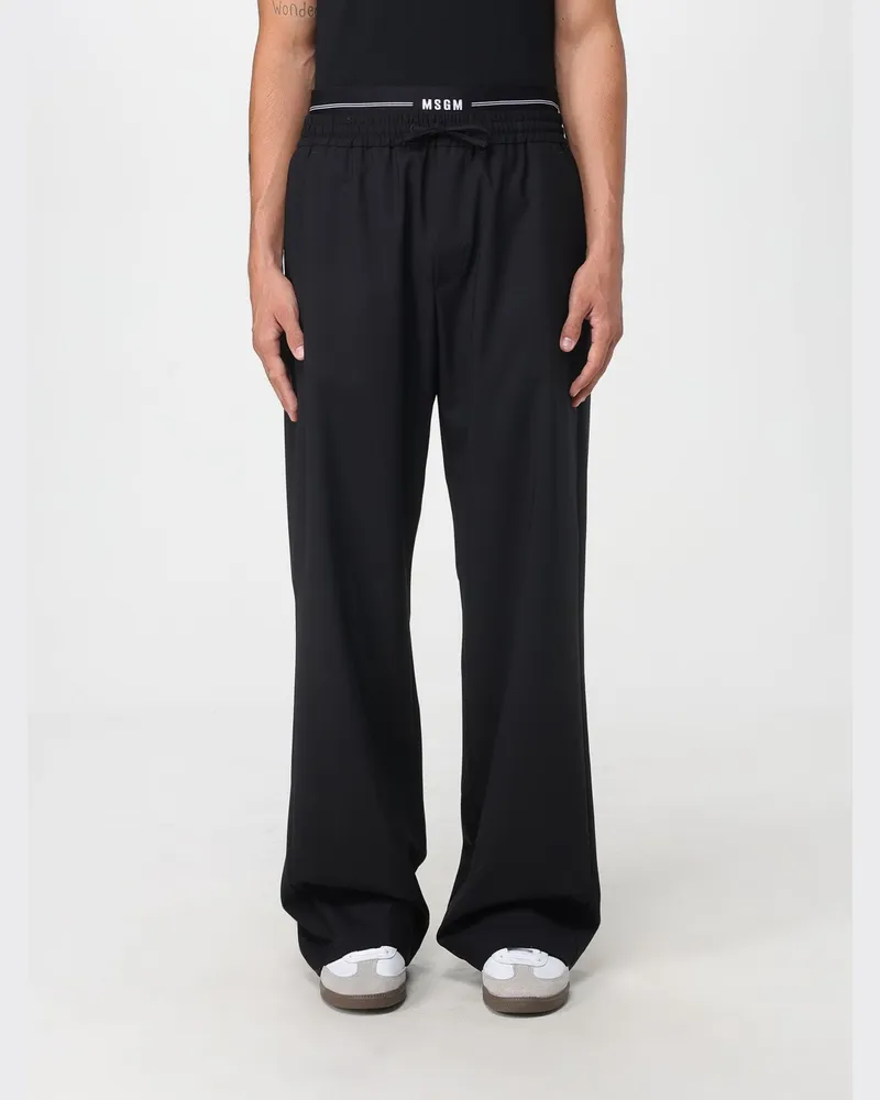 MSGM Hose herren Schwarz